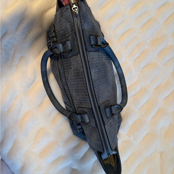 Steve Madden Navy Satchel - Picture 6 of 11